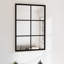 Mikayia Rectangular Metal Wall Mirror-269484445