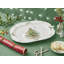 Spode Christmas Tree Sculpted Oval Platter 14"