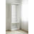 32" White Wood Walk-In Closet With One Rod
