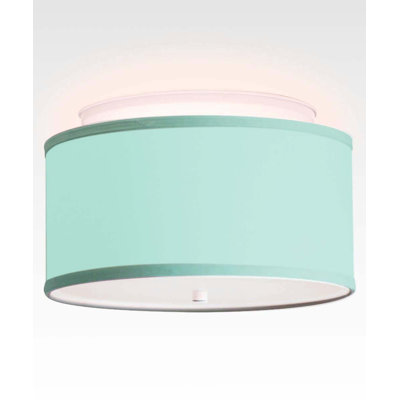 Bradberry Linen Flush Mount