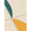 Stabile Hand Tufted Wool Geometric Shapes Area Rug in Ivory/Silver/Yellow/Black-1186065590