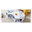 Table basse hexagonale moderne en blanc, espaces de rangement supplémentaires, nettoyage simple à la mode - blanc, avantage