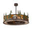 Boulders Downrod Ceiling Fan