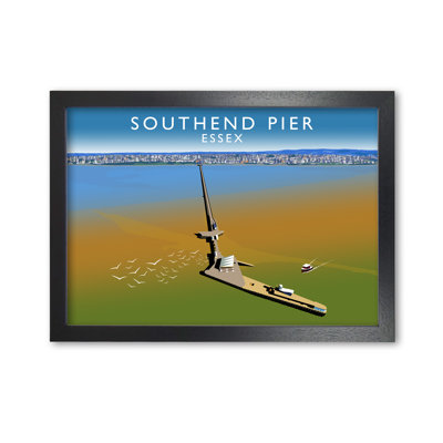Southend Pier Essex by Richard O'Neill - Print