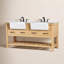 Ensemble de meuble-lavabo double 60 po Pelaghia-950408141