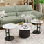 Ensemble de 3 tables basses