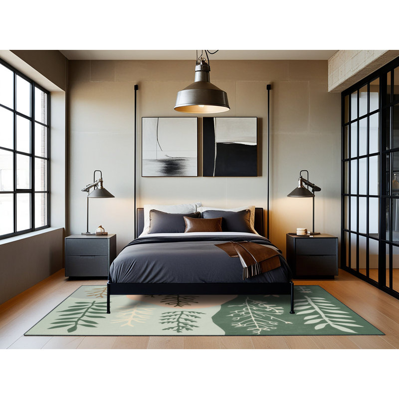 Canopy Calm Rug, Square 5'