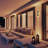 Zoey LED Wall Sconce with Natural Black & Gold Marble, Backlit Design + Downlight, 3-CCT, Dimmable, Wet Rated, ADA-331042726