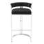 Dante Upholstered Stool with Metal Frame-61832764