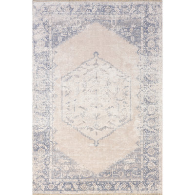 Sol SpinClean Medallion Machine Washable Area Rug