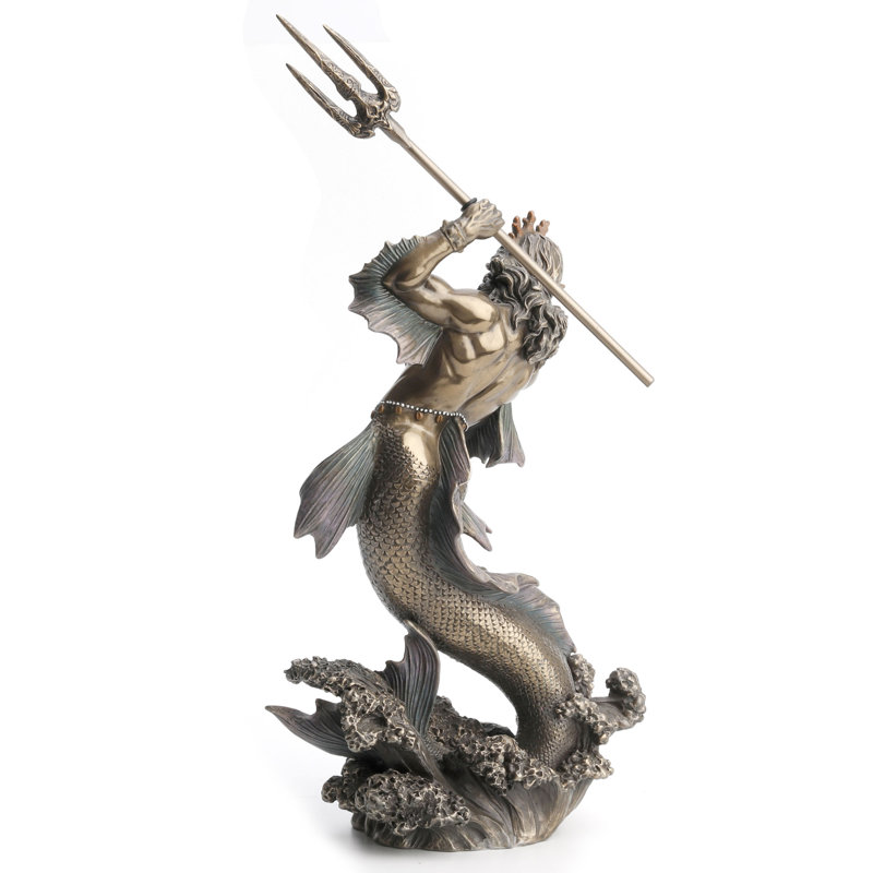 11.22 Figurine Bronze Poly Resin