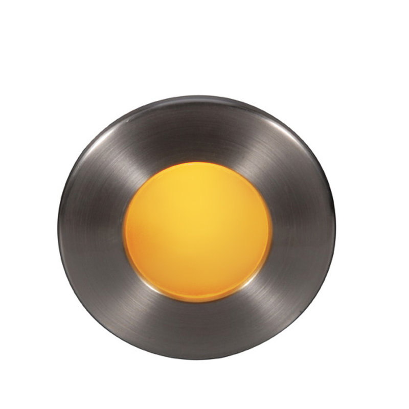 LEDme LED Deck Light, Brushed Nickel
