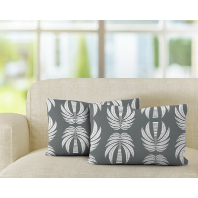 Polyester / Mélange de polyester Housse de coussin rectangulaire intérieure / extérieure lombaire et insert