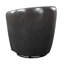 Fauteuil pivotant moderne gris Smoky Luxury