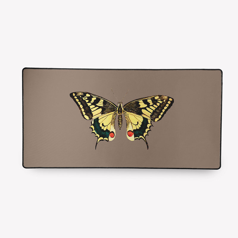 Grand coussin de bureau Robbie, Brun gingembre