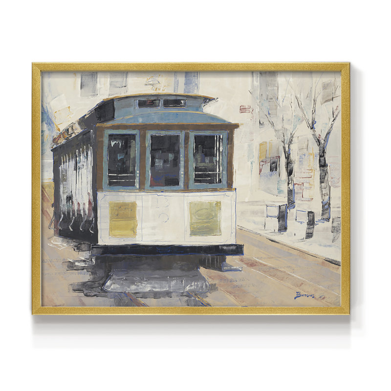 Cable Town -Framed Print - Restickable