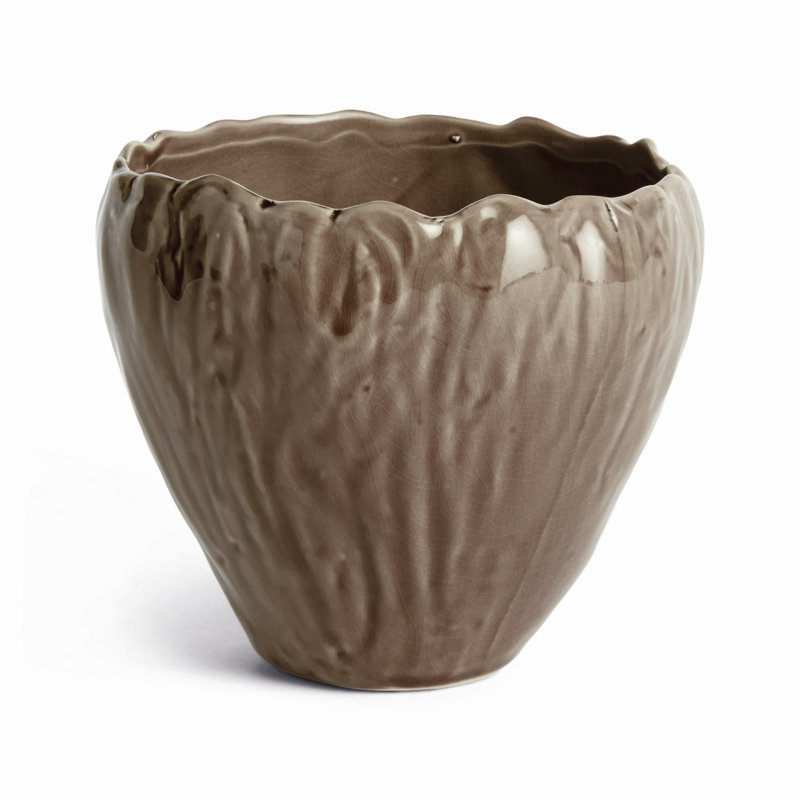 Evelyn Pot Large, Grand, Brun