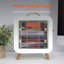 Warmlite, WL42016, Infrared Desk Heater, Ultra-Quiet, Energy Efficient, Overheat Protection, 550W, Cream