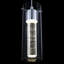 Luminaire suspendu cylindrique à 1 lumière DEL Mincey-1243927705