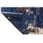 High-Quality Hand-Knotted Navy And Red Area Rug