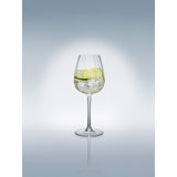 Villeroy & Boch Rose Garden Collection Red Wine Goblet, Set of 4, 6.75 oz, Crystal Glass, Transparent