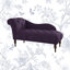 Chaise longue à accoudoirs roulés Angelica-174243902