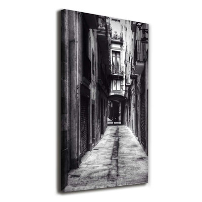 Barcelona Spain - Wrapped Canvas Print