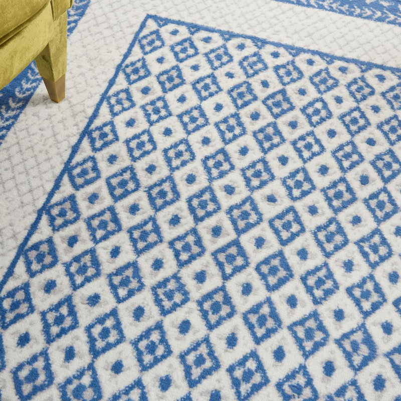 Comobabi Geometric Indoor Rug, Rectangle 6' x 9'