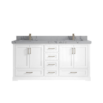 Ensemble de meuble-lavabo double 72 po Esin