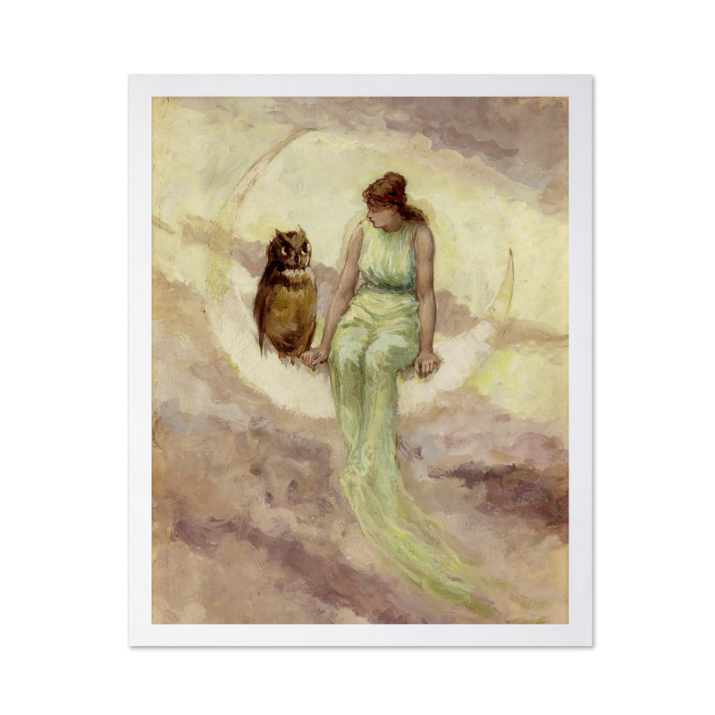 La fille de la sorcière, Affiche, H 12 po x l 16 po, Encadrement blanc