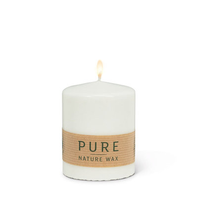 Unscented Pillar Candle