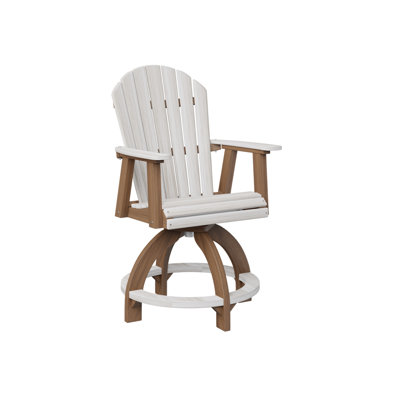 Comfo Back Outdoor Bar Stool