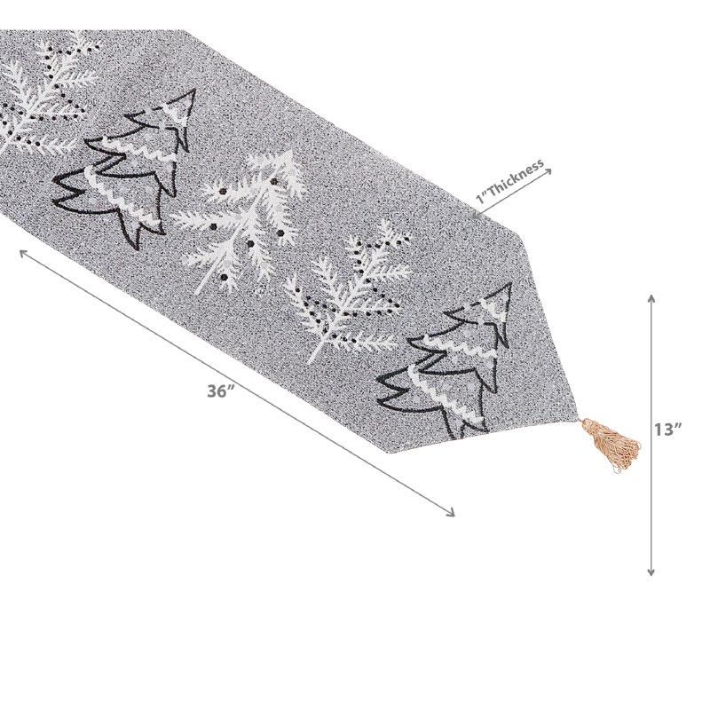 Chemin de table Christmas, L 36 po x l 13 po