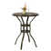 Ghevont Round Aluminum Outdoor Bar Table