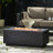 Concrete Fire Pit With 40,000 , 40" Rectangular, Grey - Enhance Your Outdoor Relaxation Rectangular Fireplace, Ideal For Enjoyment-1041957938