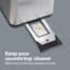 Grille-pain 2 tranches en acier inoxydable brossé avec fentes extra larges Hamilton Beach, 22992G