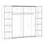 Debarr 4 Door Manufactured Wood Wardrobe-114011905-122120520