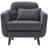 Serta Sierra 34.5" Wide Tufted Polyester Armchair-19197293