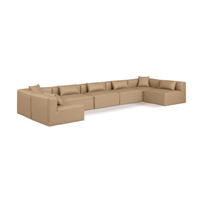 Houswerth Upholstered U-Shaped Sectional Reversible
