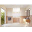 Stellar 52 in. x 78 in. Fully Frameless 3 Panel Inline Hinge Shower Door-59751159