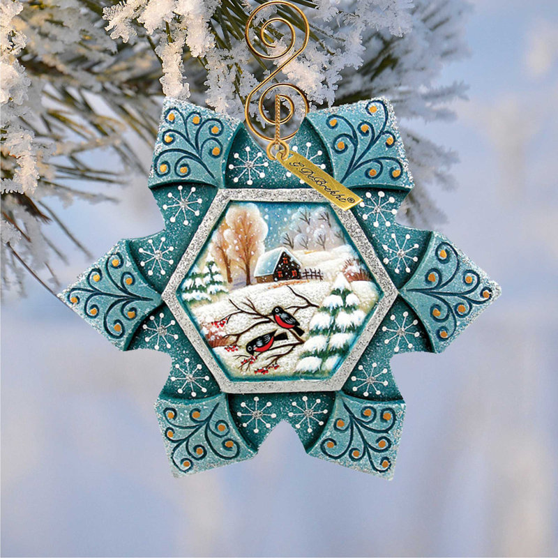 3'' Handmade Holiday Shaped Ornament