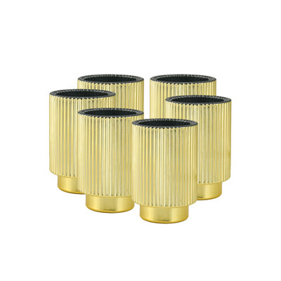 5'' H Glass Tabletop Votive Holder