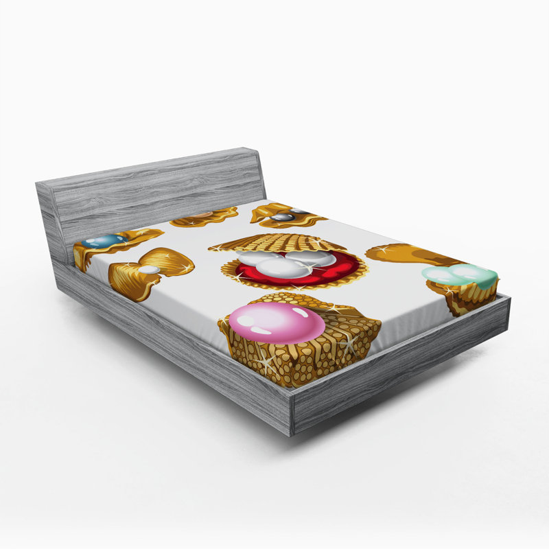 Drap-housse perles, Double