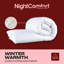 Night Comfort Winter Warm Season Microfibre 16.5 Tog Duvet-55801971