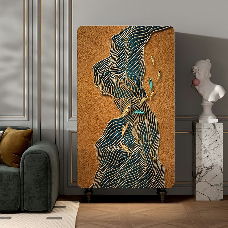 Garde-robe moderne à portes doubles