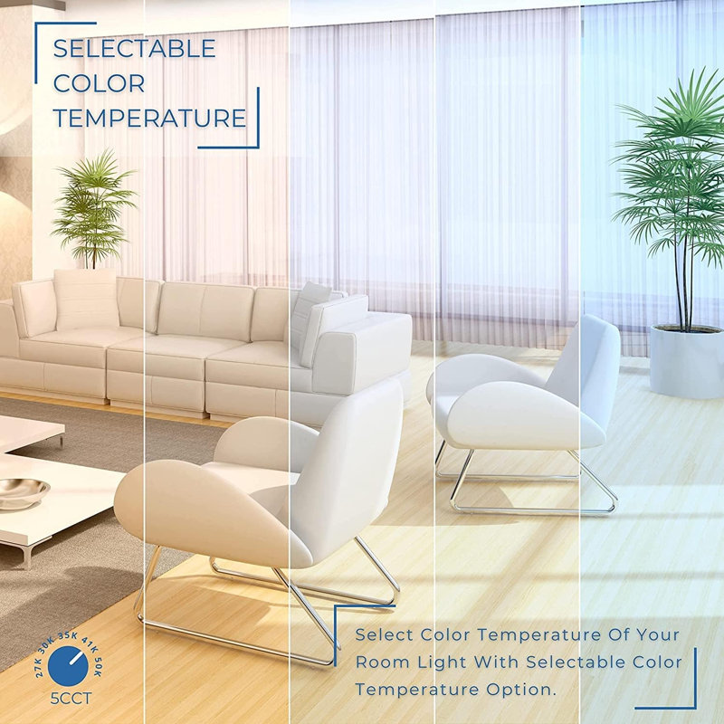 Ensemble d'éclairage encastré 2 po à DEL nouvelle construction IC