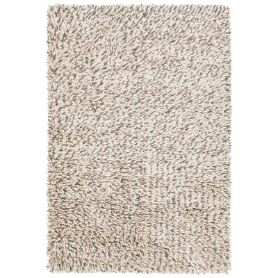 Imogen Wool Area Rug in Pink/Cream