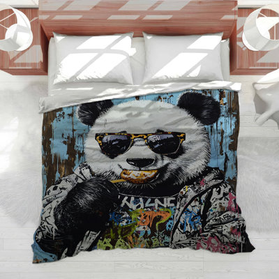 Panda Character Bedding Animal Comforter Eclectic