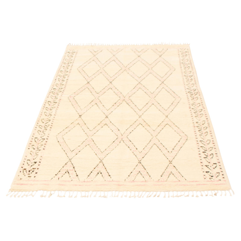 Tapis crème Mahnoor Pak Finest Marrakech 5 pi 10 po x 9 pi 2 po