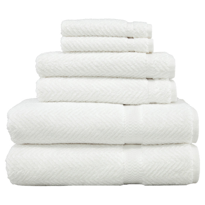 Turkish Cotton Plush Mulit-Size Set, White